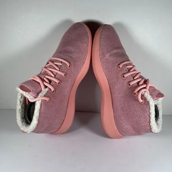 Allbirds Wool Runner Up Mizzles Pink Running Shoes Women's Size 10 - Picture 5 of 8